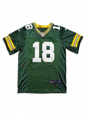 Nike Green Bay Packers Randall Cobb #18 On Field Game Jersey Size 44